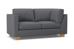 Catalina Left Arm Corner Loveseat :: Leg Finish: Natural / Configuration: LAF - Chaise on the Left