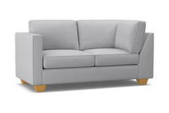 Catalina Left Arm Corner Loveseat :: Leg Finish: Natural / Configuration: LAF - Chaise on the Left