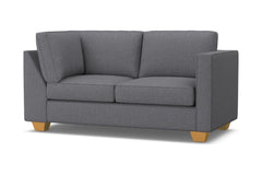 Catalina Right Arm Corner Apt Size Sofa :: Leg Finish: Natural / Configuration: RAF - Chaise on the Right