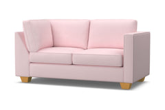 Catalina Right Arm Corner Apt Size Sofa :: Leg Finish: Natural / Configuration: RAF - Chaise on the Right