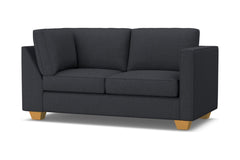 Catalina Right Arm Corner Apt Size Sofa :: Leg Finish: Natural / Configuration: RAF - Chaise on the Right