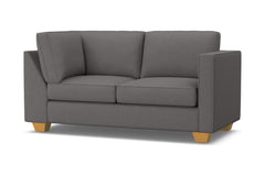 Catalina Right Arm Corner Apt Size Sofa :: Leg Finish: Natural / Configuration: RAF - Chaise on the Right