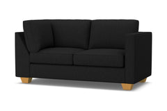 Catalina Right Arm Corner Apt Size Sofa :: Leg Finish: Natural / Configuration: RAF - Chaise on the Right