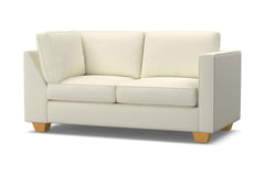 Catalina Right Arm Corner Apt Size Sofa :: Leg Finish: Natural / Configuration: RAF - Chaise on the Right