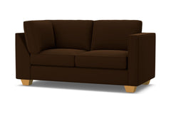 Catalina Right Arm Corner Apt Size Sofa :: Leg Finish: Natural / Configuration: RAF - Chaise on the Right
