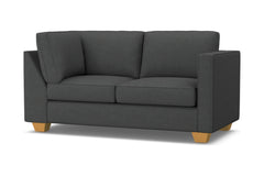 Catalina Right Arm Corner Apt Size Sofa :: Leg Finish: Natural / Configuration: RAF - Chaise on the Right