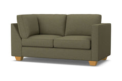 Catalina Right Arm Corner Apt Size Sofa :: Leg Finish: Natural / Configuration: RAF - Chaise on the Right