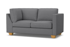 Catalina Right Arm Corner Apt Size Sofa :: Leg Finish: Natural / Configuration: RAF - Chaise on the Right