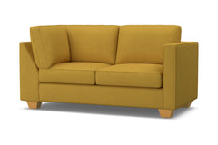 Catalina Right Arm Corner Apt Size Sofa :: Leg Finish: Natural / Configuration: RAF - Chaise on the Right