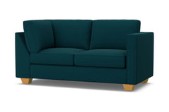Catalina Right Arm Corner Apt Size Sofa :: Leg Finish: Natural / Configuration: RAF - Chaise on the Right