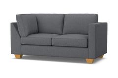Catalina Right Arm Corner Apt Size Sofa :: Leg Finish: Natural / Configuration: RAF - Chaise on the Right