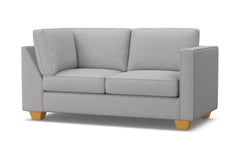 Catalina Right Arm Corner Apt Size Sofa :: Leg Finish: Natural / Configuration: RAF - Chaise on the Right