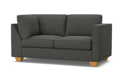 Catalina Right Arm Corner Apt Size Sofa :: Leg Finish: Natural / Configuration: RAF - Chaise on the Right