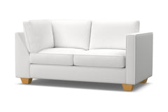 Catalina Right Arm Corner Apt Size Sofa :: Leg Finish: Natural / Configuration: RAF - Chaise on the Right