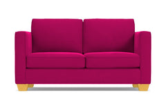 Catalina Apartment Size Sleeper Sofa :: Leg Finish: Natural / Sleeper Option: Deluxe Innerspring Mattress