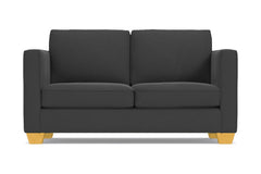 Catalina Apartment Size Sleeper Sofa :: Leg Finish: Natural / Sleeper Option: Memory Foam Mattress