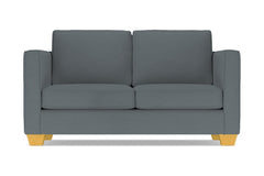 Catalina Apartment Size Sleeper Sofa :: Leg Finish: Natural / Sleeper Option: Memory Foam Mattress