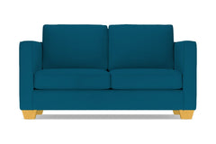 Catalina Apartment Size Sleeper Sofa :: Leg Finish: Natural / Sleeper Option: Deluxe Innerspring Mattress