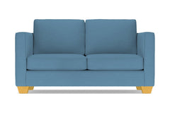 Catalina Apartment Size Sleeper Sofa :: Leg Finish: Natural / Sleeper Option: Memory Foam Mattress