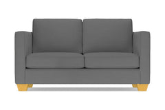 Catalina Apartment Size Sleeper Sofa :: Leg Finish: Natural / Sleeper Option: Deluxe Innerspring Mattress