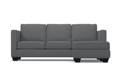 Catalina Reversible Chaise Sleeper Sofa :: Leg Finish: Espresso / Sleeper Option: Memory Foam Mattress