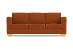 Catalina Queen Size Sleeper Sofa :: Leg Finish: Natural / Sleeper Option: Deluxe Innerspring Mattress