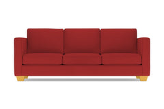 Catalina Queen Size Sleeper Sofa :: Leg Finish: Natural / Sleeper Option: Deluxe Innerspring Mattress