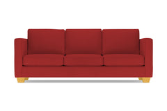 Catalina Queen Size Sleeper Sofa :: Leg Finish: Natural / Sleeper Option: Memory Foam Mattress