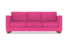 Catalina Queen Size Sleeper Sofa :: Leg Finish: Pecan / Sleeper Option: Deluxe Innerspring Mattress