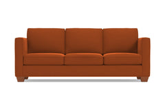 Catalina Queen Size Sleeper Sofa :: Leg Finish: Pecan / Sleeper Option: Memory Foam Mattress