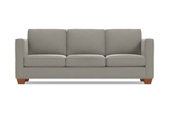 Catalina Queen Size Sleeper Sofa :: Leg Finish: Pecan / Sleeper Option: Deluxe Innerspring Mattress