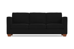 Catalina Queen Size Sleeper Sofa :: Leg Finish: Pecan / Sleeper Option: Memory Foam Mattress