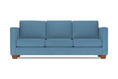 Catalina Queen Size Sleeper Sofa :: Leg Finish: Pecan / Sleeper Option: Memory Foam Mattress