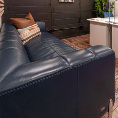 Midnight Teal Leather