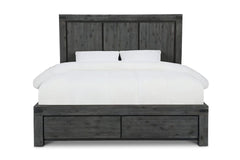 Clifton Platform Storage Bed GRAPHITE
