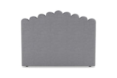 Coco Drive Upholstered Bed in COBALT VELVET - QUEEN