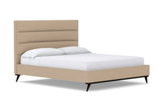 Cooper Upholstered Bed :: Leg Finish: Espresso / Size: Queen Size
