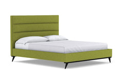 Cooper Upholstered Bed :: Leg Finish: Espresso / Size: Queen Size