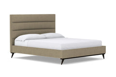 Cooper Upholstered Bed :: Leg Finish: Espresso / Size: Queen Size