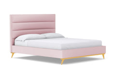 Cooper Upholstered Bed :: Leg Finish: Natural / Size: King