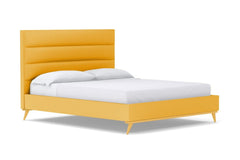 Cooper Upholstered Bed :: Leg Finish: Natural / Size: King