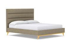 Cooper Upholstered Bed :: Leg Finish: Natural / Size: Full Size