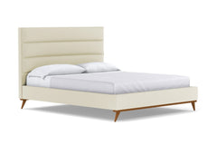 Cooper Upholstered Bed :: Leg Finish: Pecan / Size: Full Size