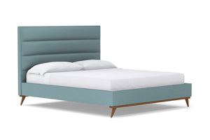 Cooper Upholstered Bed in CLOUD VELVET - QUEEN