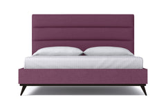 Cooper Upholstered Bed :: Leg Finish: Espresso / Size: California King