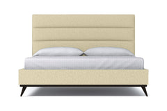Cooper Upholstered Bed :: Leg Finish: Espresso / Size: California King