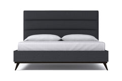 Cooper Upholstered Bed :: Leg Finish: Espresso / Size: California King