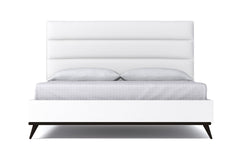 Cooper Upholstered Bed :: Leg Finish: Espresso / Size: California King