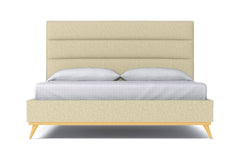 Cooper Upholstered Bed :: Leg Finish: Natural / Size: Full Size