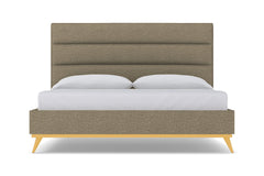 Cooper Upholstered Bed :: Leg Finish: Natural / Size: California King